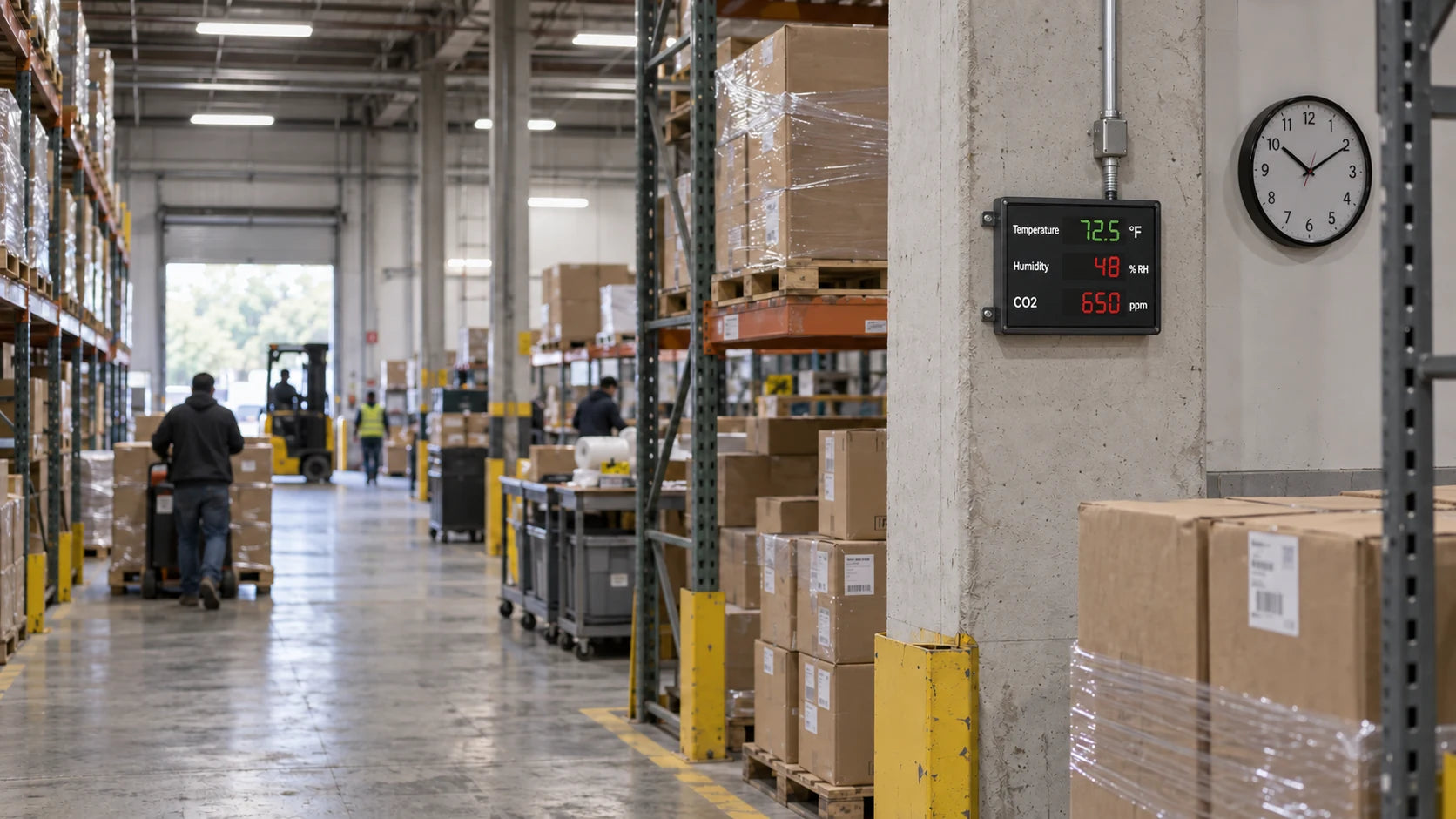 Factories & warehouses application scene